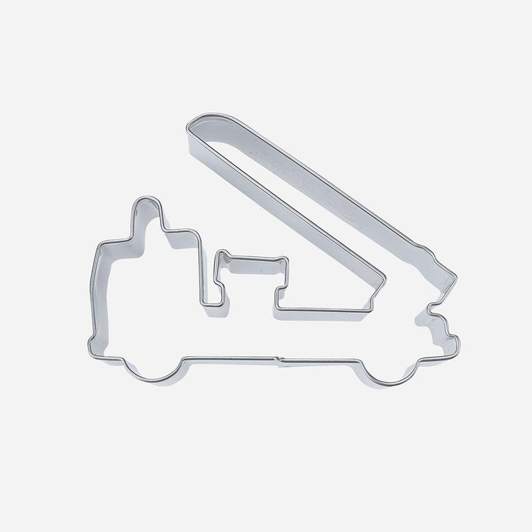 Emporte piece camion de pompier pour deco gateau anniversaire garcon