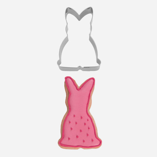 Decoration gateau anniversaire paques original : emporte piece lapin