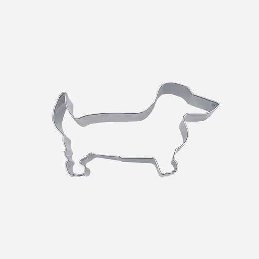 Emporte pièce pour décoration gateau d'anniversaire chien teckel