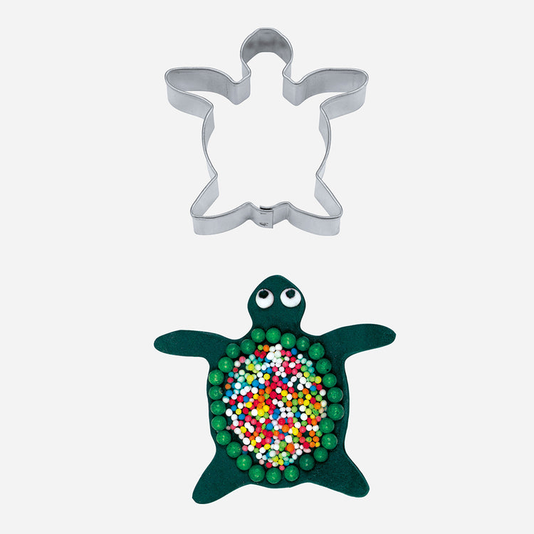 Emporte piece pour decoration gateau anniversaire enfant tortue