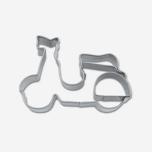 Emporte pièce pour décoration de gateaux d'anniversaire vespa