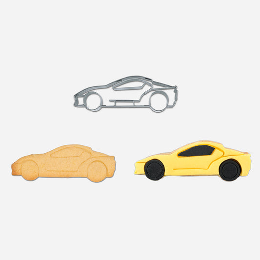 Emporte piece deco gateau anniversaire garcon voiture de sport