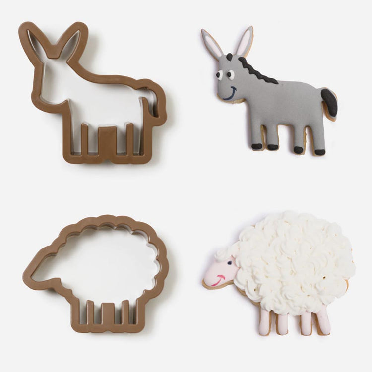 Idée de gateaux à faire avec emporte piece pour un anniversaire ferme