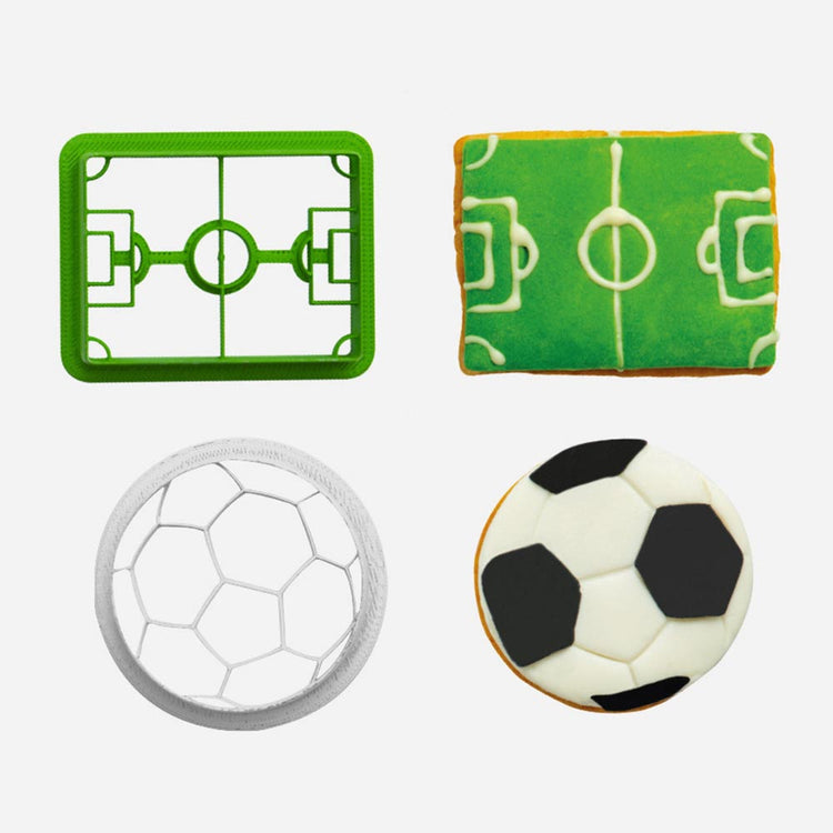 Idée de gateaux à faire avec emporte piece pour un anniversaire foot