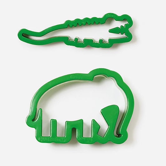 2 emporte piece jungle pour gateau anniversaire jungle enfant