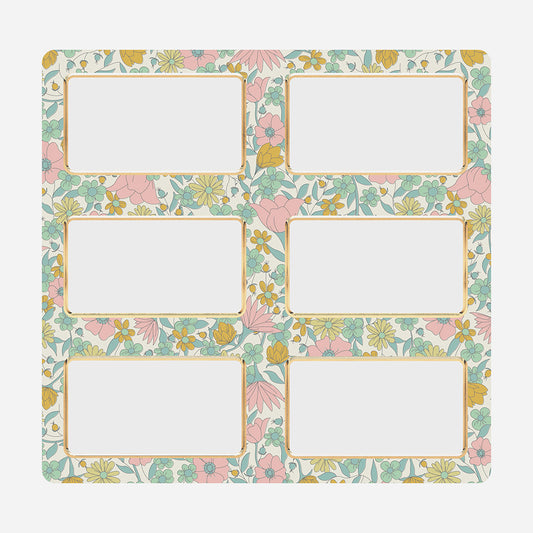 10 étiquettes autocollantes liberty pour cadeaux personnalisé