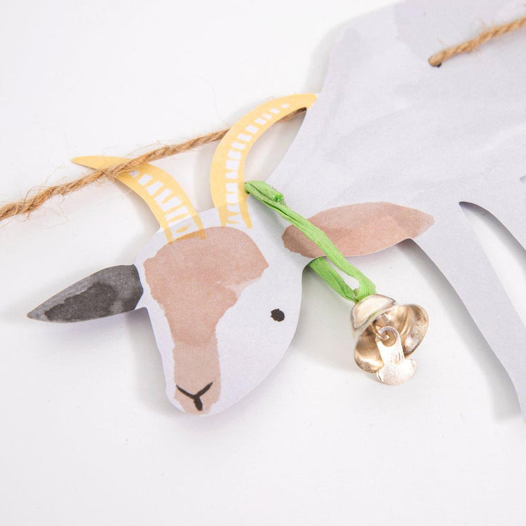 Guirlande d'anniversaire à la ferme parfaite pour un anniversaire enfant