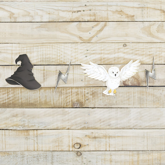 Guirlande : inspiration deco anniversaire thème Harry Potter