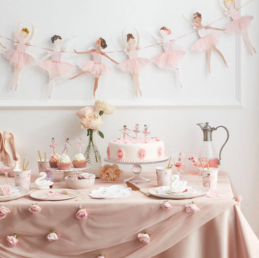 Idée déco pour un anniversaire fille : decorations theme ballerine