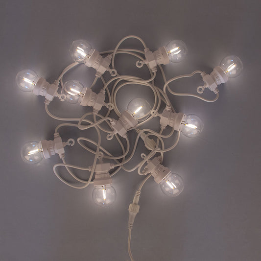 Guirlande lumineuse led blanche pour decoration extérieur mariage