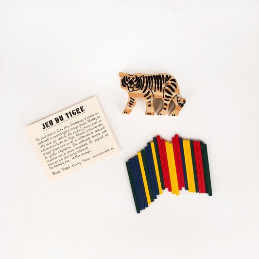 Activité enfant : le jeu du tigre, pour mettre à l'épreuve leur agilité.