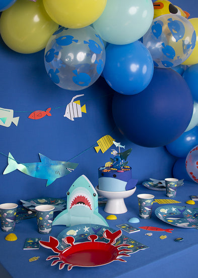 Kit anniversaire : indispensables pour anniversaire animaux marins