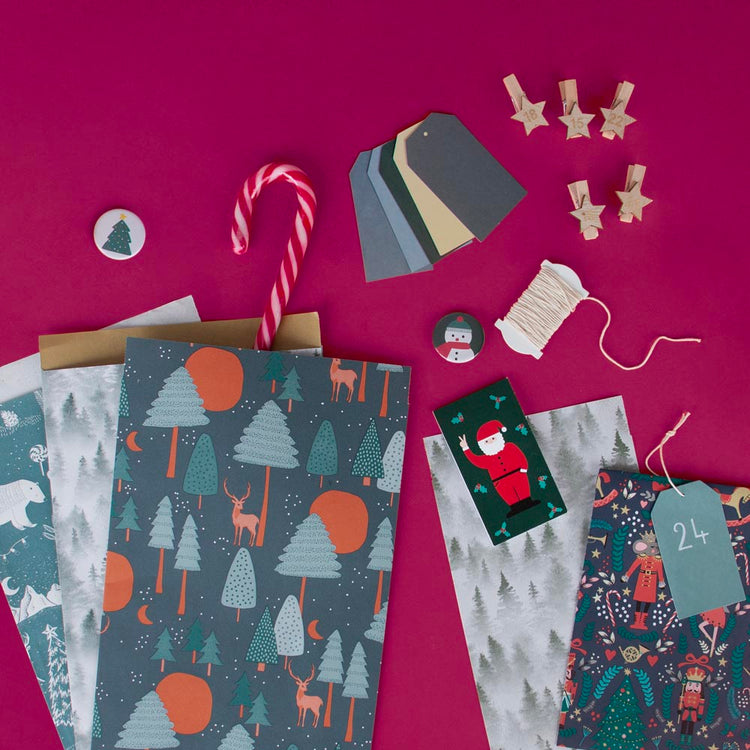 Idee originale pour cadeau de noel enfant pas cher : mini carnet noel