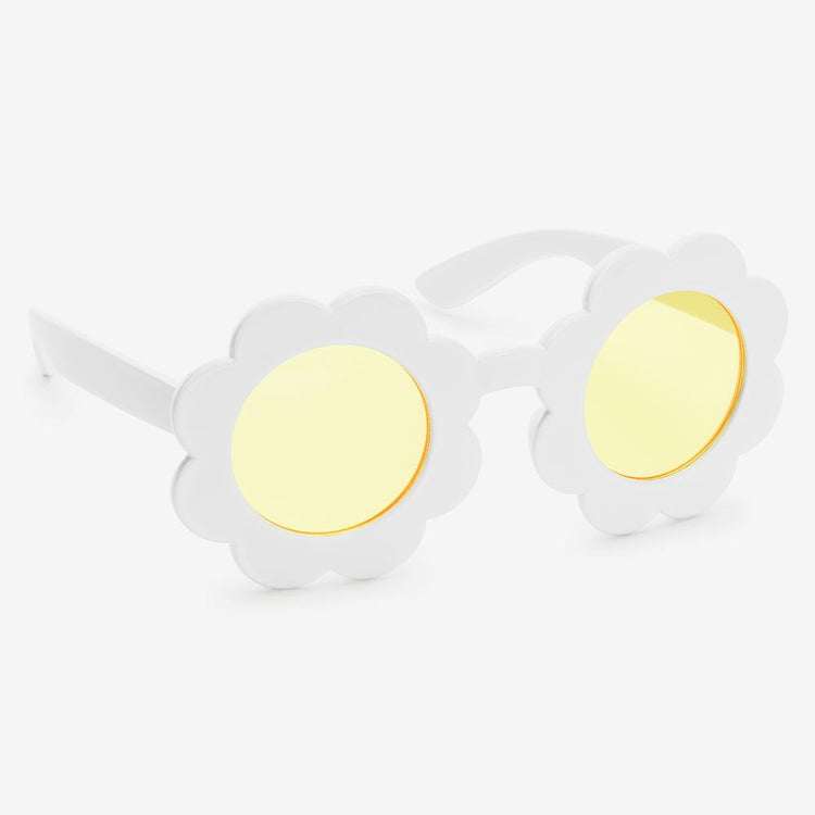 Deguisement anniversaire pour enfants : lunettes en forme de fleur