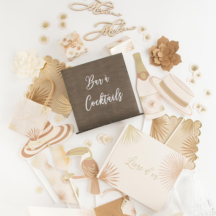 Indispensable mariage : livre d'or de mariage exotic mood