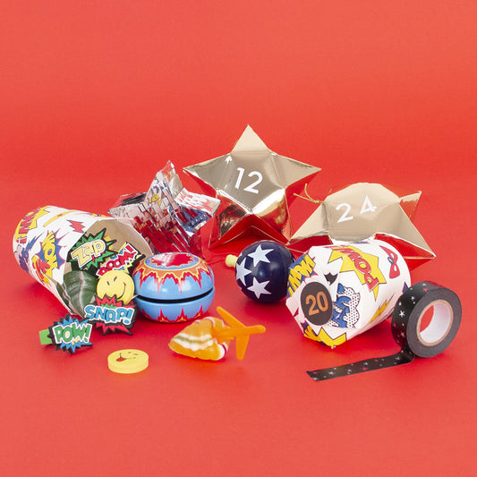 Masking tape noir avec des etoiles pour décoration cadeaux ou pinata