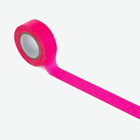 Loisirs créatifs : masking tape rose fluo Rico Design pour vos DIY