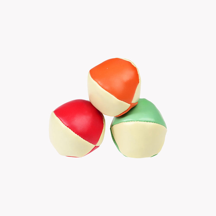 3 balles de jonglage : activité pour anniversaire sur le thème du cirque