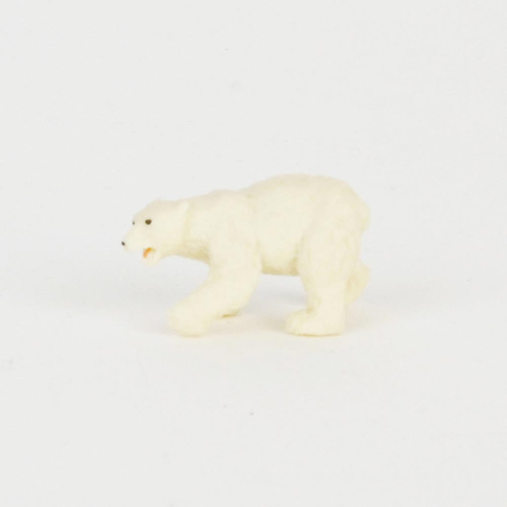 1 mini figurine ours polaire : idée cadeau anniversaire enfant