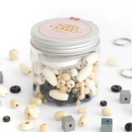 Mix de perles natures pour atelier bijoux La Petite Epicerie