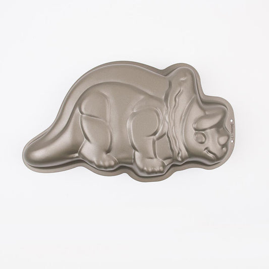 Un tricératops pour un moule à gâteau pour une fête à thème dinosaure