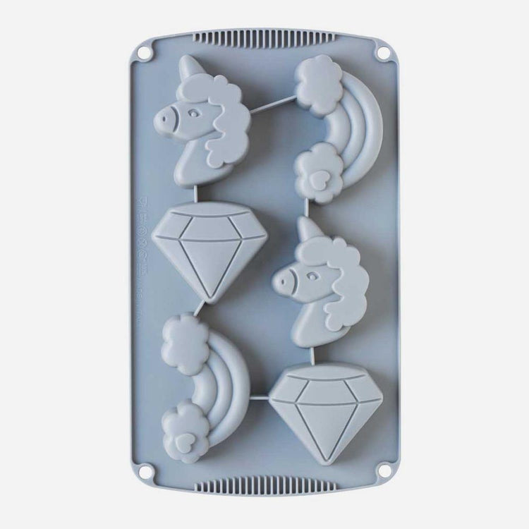 Moule a gateau licorne pour faire un gateau d'anniversaire licorne