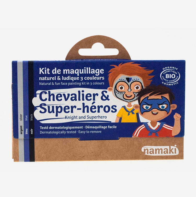 Maquillage vegan et bio garçon pour enfant namaki chez my little day