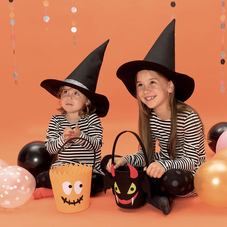 Decoration halloween enfant sorcière
