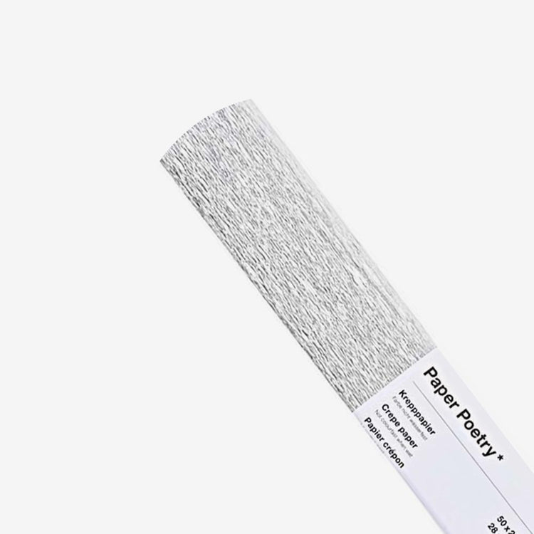 Loisirs créatifs : papier crépon argenté Rico Design pour tous vos DIY