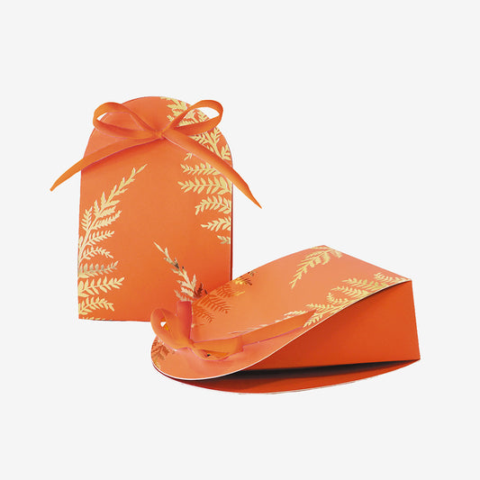 Mariage terracotta : contenants terracotta pour cadeaux d'invités mariage