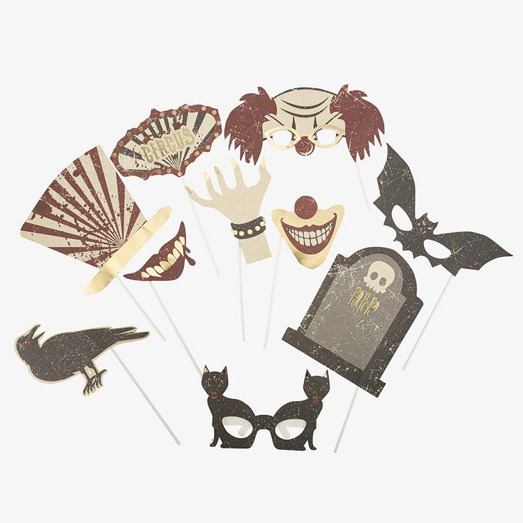 Idée activité pour soiree d'halloween : photobooth effrayant