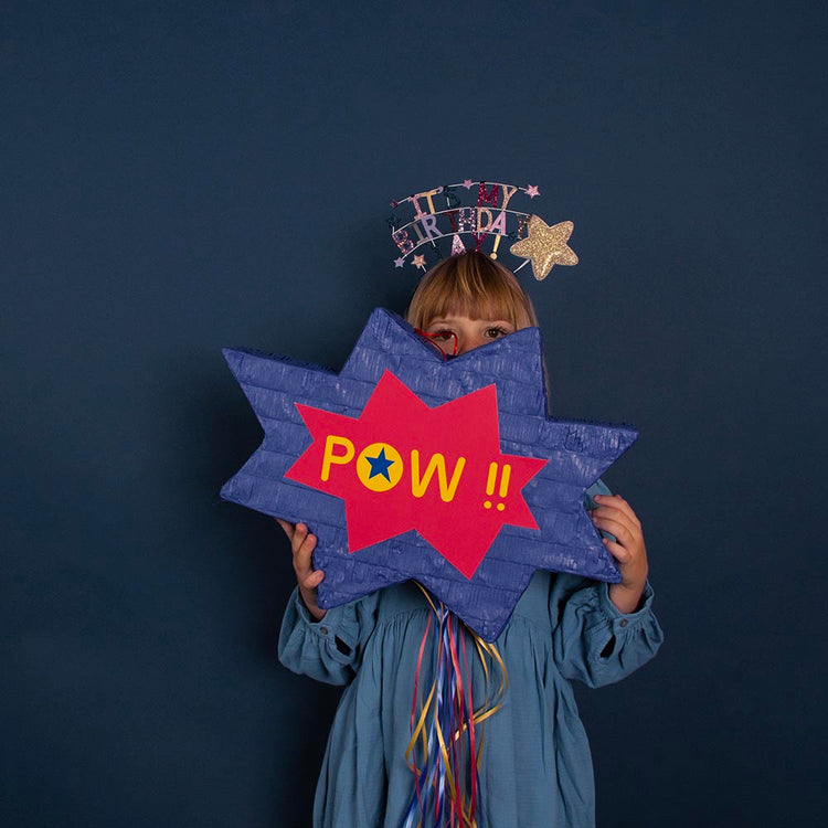 Découvrez les pinatas My Little Day : pinata super héros à remplir