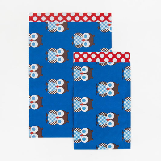 Pochette cadeau chouette pour pochette surprise anniversaire et cadeaux de noel