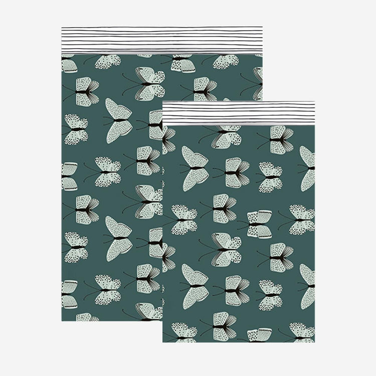 Pochette papillons vintage pour cadeaux et pochettes surprises anniversaire