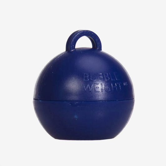 1 Poids pour ballon bleu marine : accessoire pour ballons helium