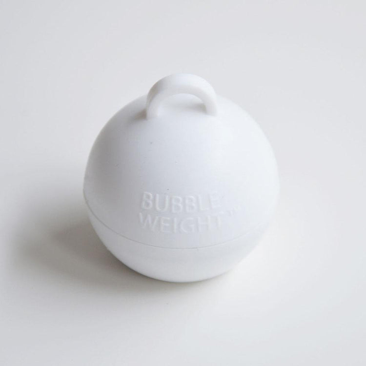 Poids de ballons blanc pour attacher vos grappes de ballons helium.