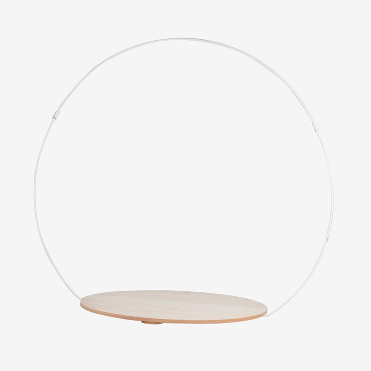 Présentoir à gâteau rond en bois à décorer pour decoration mariage