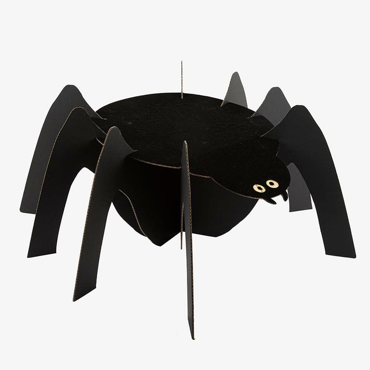 Presentoir a gateaux en forme d'araignee pour decoration halloween