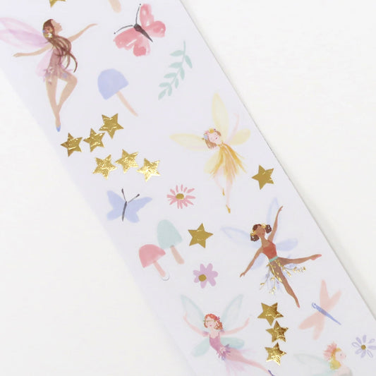 Rouleau de stickers fée pour une activité anniversaire fée