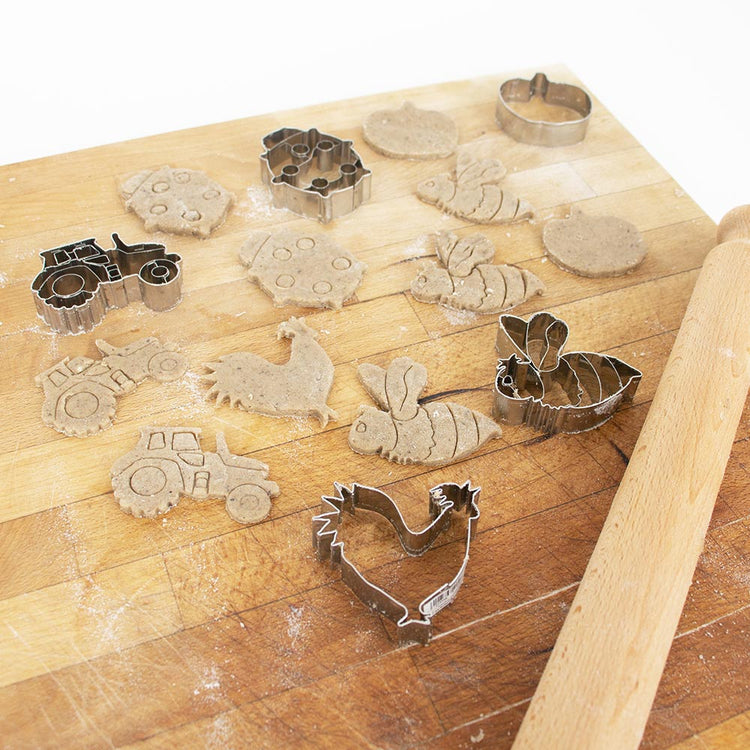 Emporte pieces en acier inoxydable en forme d'animaux pour sablés