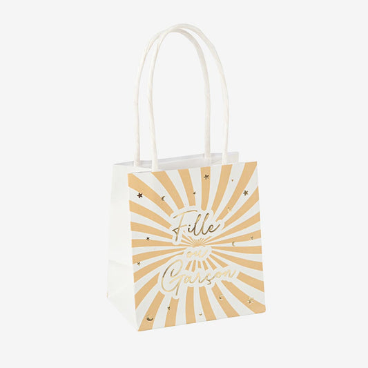 4 sacs cadeaux fille ou garcon pour cadeaux invités baby shower