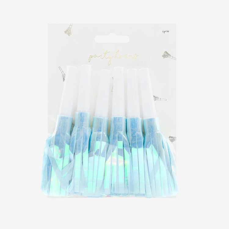 Packaging sans gene bleus pour anniversaire garçon