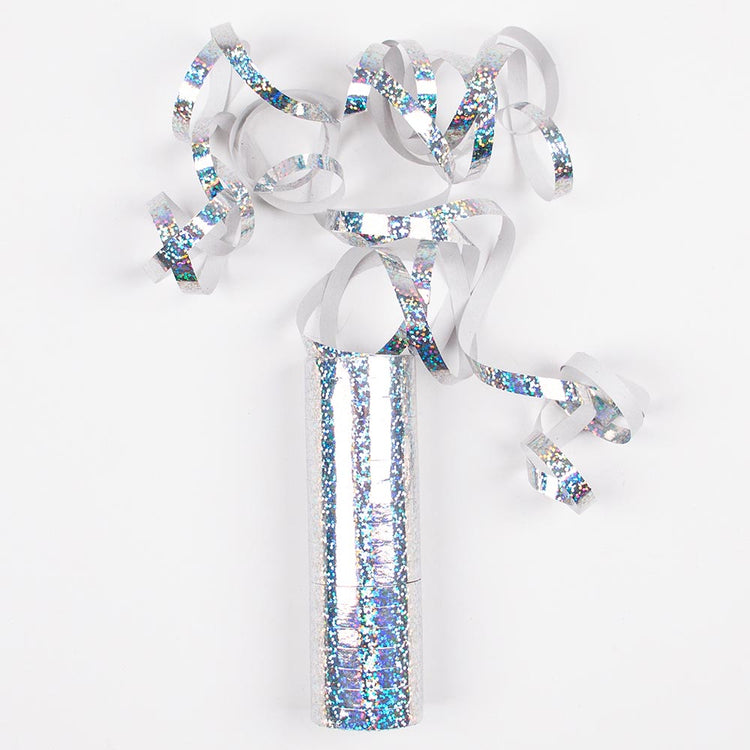 Serpentin holographique à pois parfaits pour toutes vos fêtes