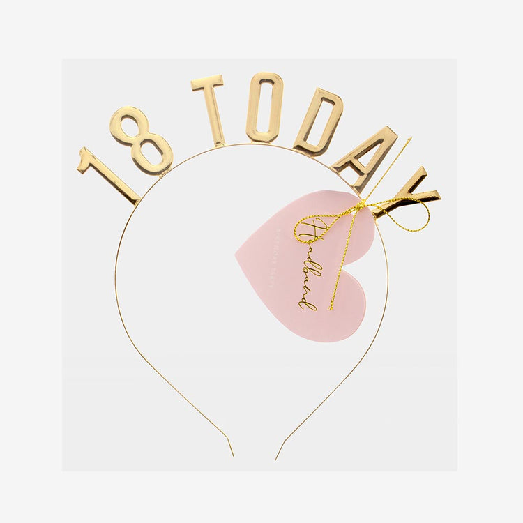 Serre-tete 18 today : anniversaire majorité