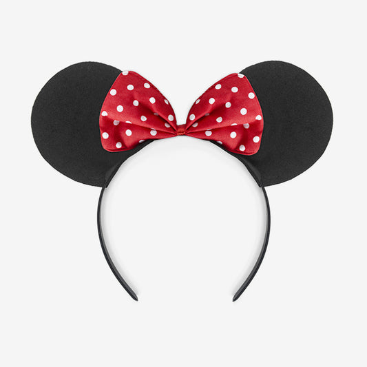 Serre-tête deguisement fille anniversaire : oreilles de minnie disney