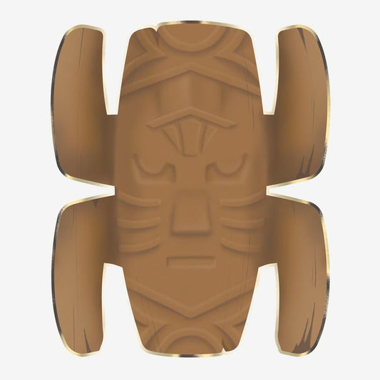 Anniversaire Koh Lanta : serviettes en papier totem Koh Lanta