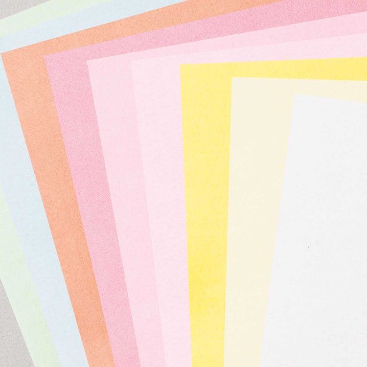 Set de feuilles en feutrine création manuelle enfants