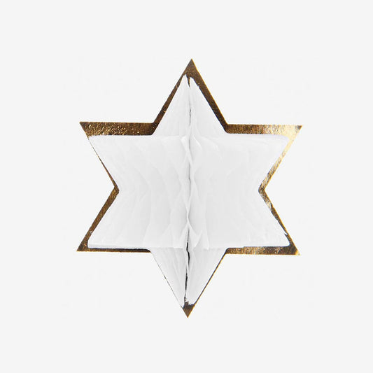 Stickers alvéolés étoiles dorées pour loisirs créatifs noel enfant