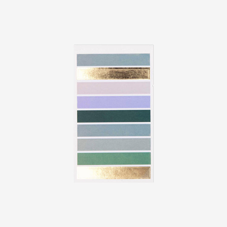 Stickers multicolores travaux créatif cadeau d'anniversaire