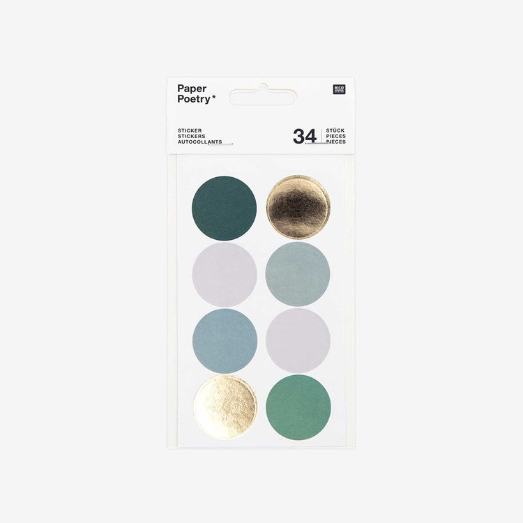 4 feuilles de stickers colorés travaux créatifs cadeau anniversaire